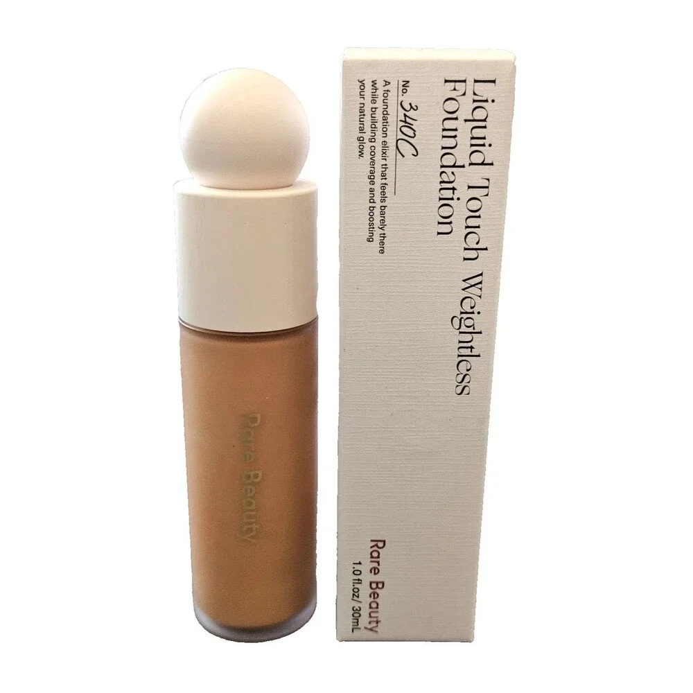 NIB Rare Beauty Liquid Touch Weightless Foundation 0.94 fl oz Shade 340C